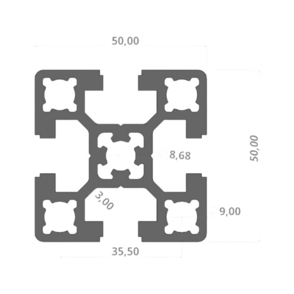 50x50 K10 (A) Sigma Profil - Görsel 2